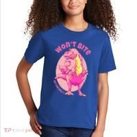 Dinosaur Dino And Daddysaurus Trex Funny Gift Kids T-Shirt thumb 2