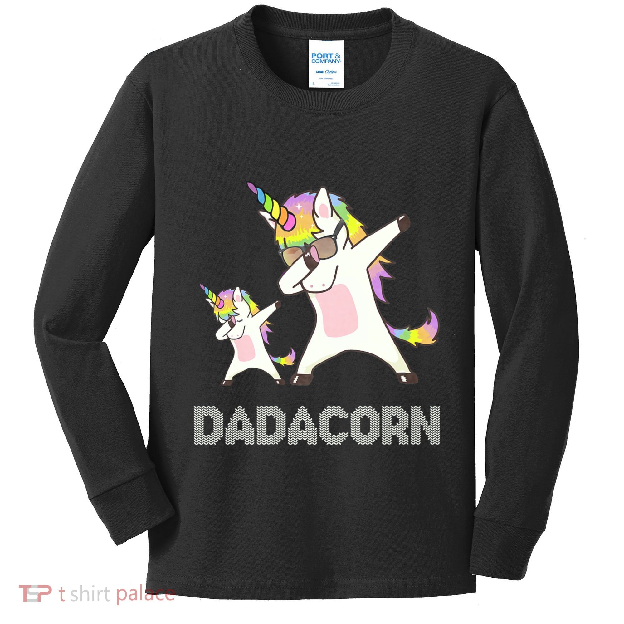 Dadacorn Kids Long Sleeve Shirt