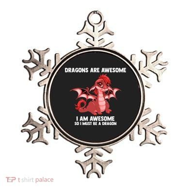 Dragons Dragons Are Awesome I'm A Dragon Girls Ornament