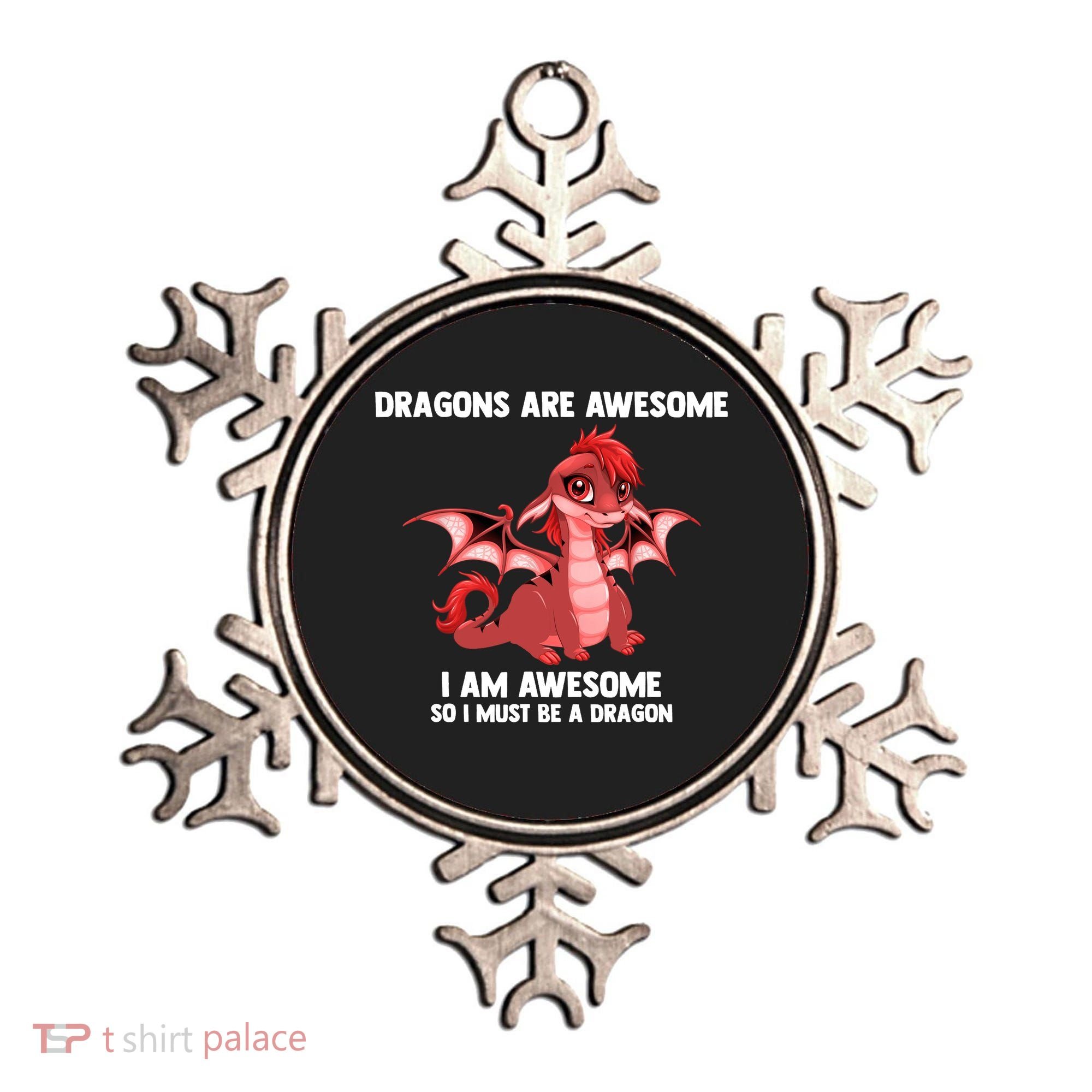 Dragons Dragons Are Awesome I'm A Dragon Girls Ornament