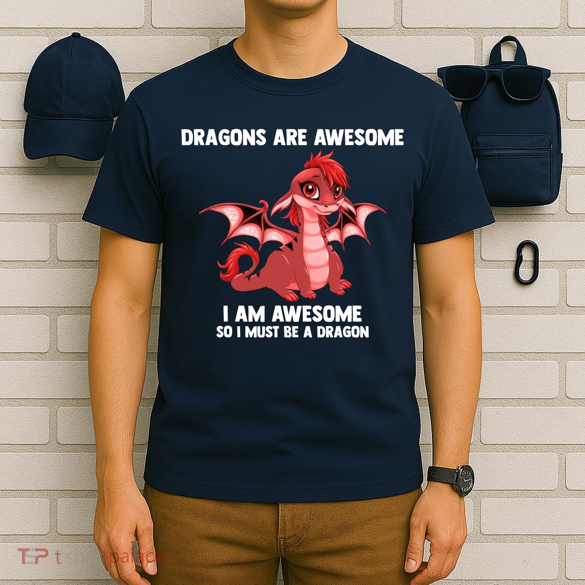 Dragons Dragons Are Awesome I'm A Dragon Girls T-Shirt