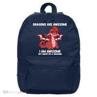 Dragons Dragons Are Awesome I'm A Dragon Girls 16 in Basic Backpack thumb 0