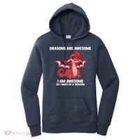 Dragons Dragons Are Awesome I'm A Dragon Girls Women's Hoodie thumb 0