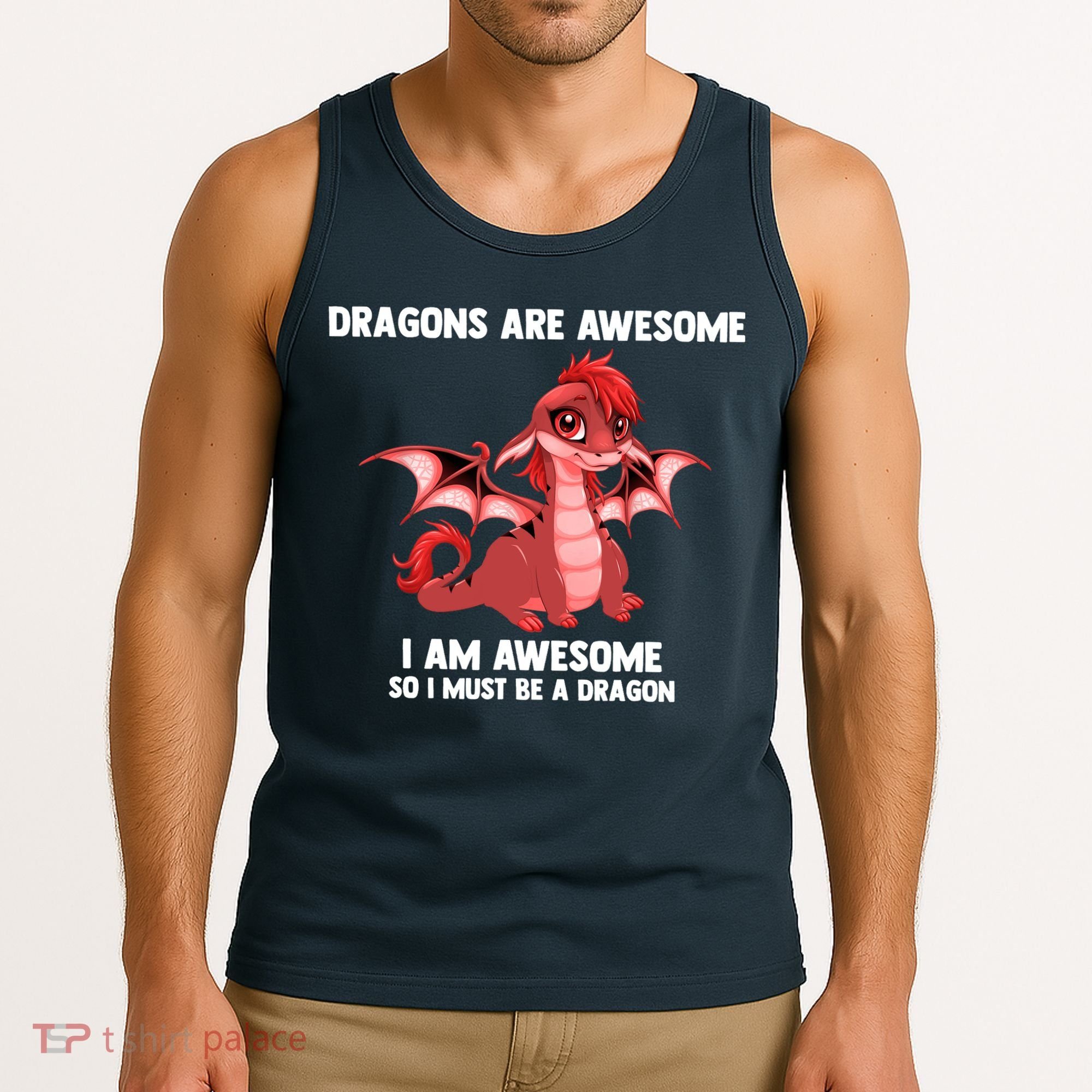Dragons Dragons Are Awesome I'm A Dragon Girls Tank Top