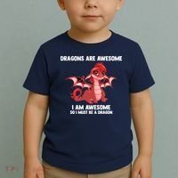 Dragons Dragons Are Awesome I'm A Dragon Girls Toddler T-Shirt thumb 2