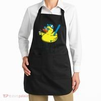 Daddy Duck Baseball Dad Rubber Duck Gift Apron thumb 2