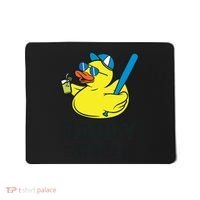 Daddy Duck Baseball Dad Rubber Duck Gift Mousepad thumb 0
