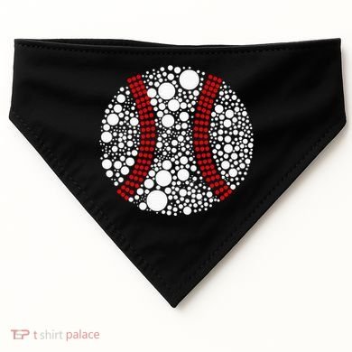Dot Day Baseball Lover Dot Day Make Your Mark Dot Day USA-Made Doggie Bandana
