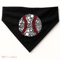 Dot Day Baseball Lover Dot Day Make Your Mark Dot Day USA-Made Doggie Bandana thumb 0