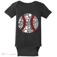 Dot Day Baseball Lover Dot Day Make Your Mark Dot Day Baby Bodysuit thumb 0