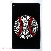 Dot Day Baseball Lover Dot Day Make Your Mark Dot Day Golf Towel thumb 0