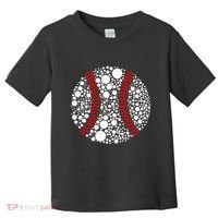 Dot Day Baseball Lover Dot Day Make Your Mark Dot Day Toddler T-Shirt thumb 0