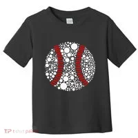 Dot Day Baseball Lover Dot Day Make Your Mark Dot Day Toddler T-Shirt thumb 0