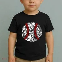 Dot Day Baseball Lover Dot Day Make Your Mark Dot Day Toddler T-Shirt thumb 2