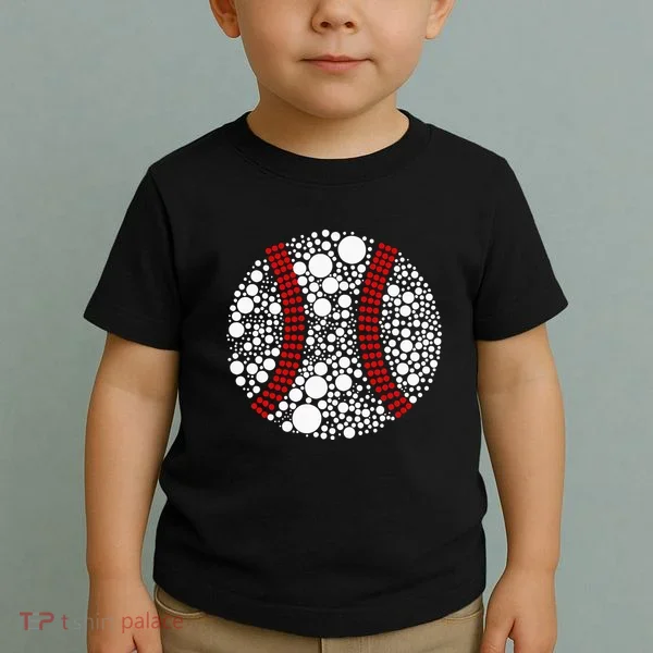 Dot Day Baseball Lover Dot Day Make Your Mark Dot Day Toddler T-Shirt