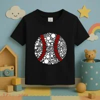 Dot Day Baseball Lover Dot Day Make Your Mark Dot Day Toddler T-Shirt thumb 3