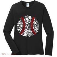 Dot Day Baseball Lover Dot Day Make Your Mark Dot Day Women's Long Sleeve Shirt thumb 0