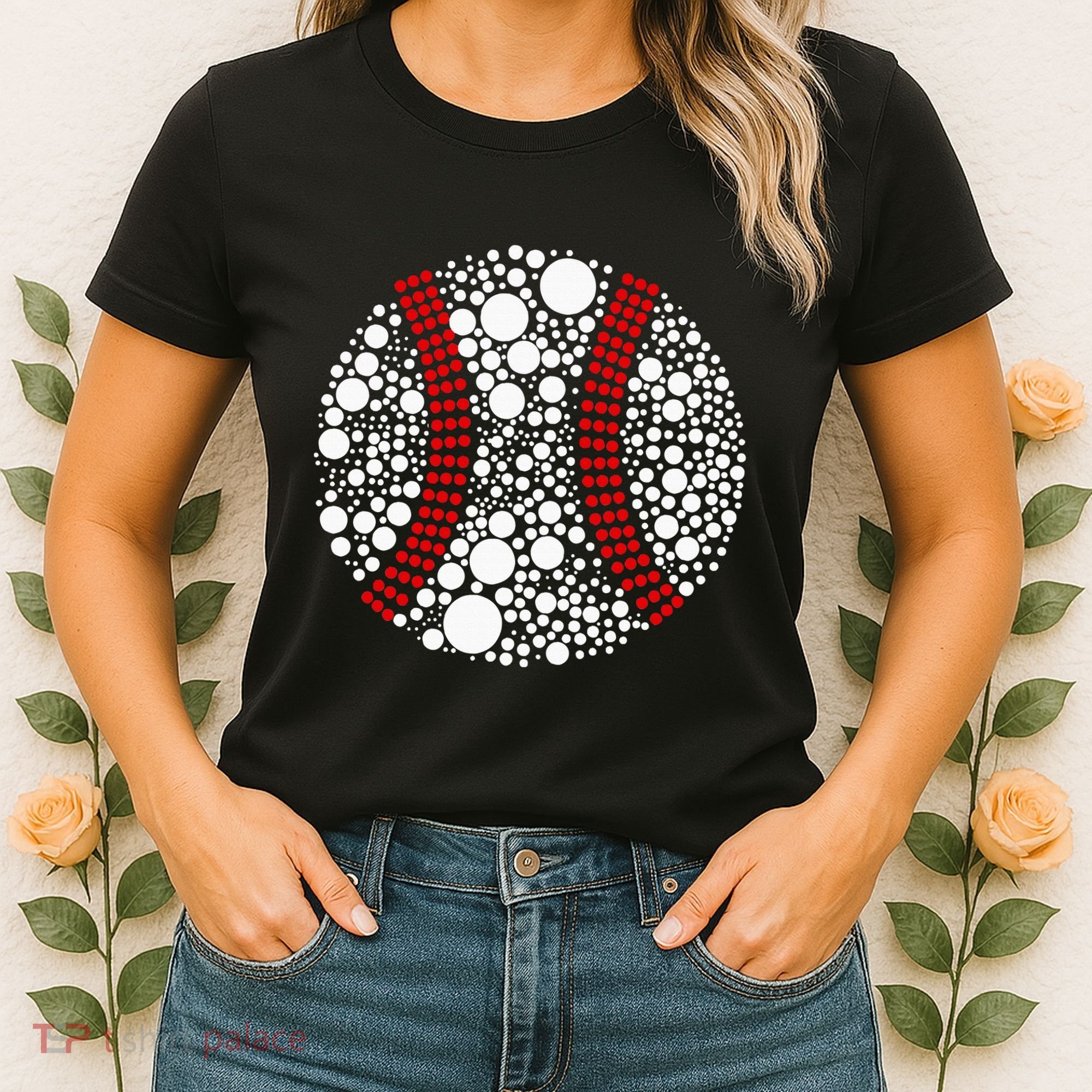 Dot Day Baseball Lover Dot Day Make Your Mark Dot Day Women's T-Shirt