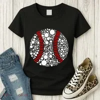 Dot Day Baseball Lover Dot Day Make Your Mark Dot Day Women's T-Shirt thumb 3