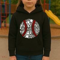 Dot Day Baseball Lover Dot Day Make Your Mark Dot Day Kids Hoodie thumb 3