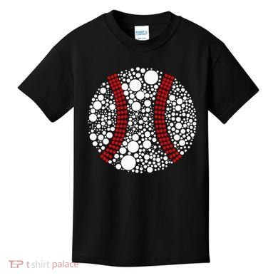 Dot Day Baseball Lover Dot Day Make Your Mark Dot Day Kids T-Shirt