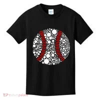 Dot Day Baseball Lover Dot Day Make Your Mark Dot Day Kids T-Shirt thumb 0