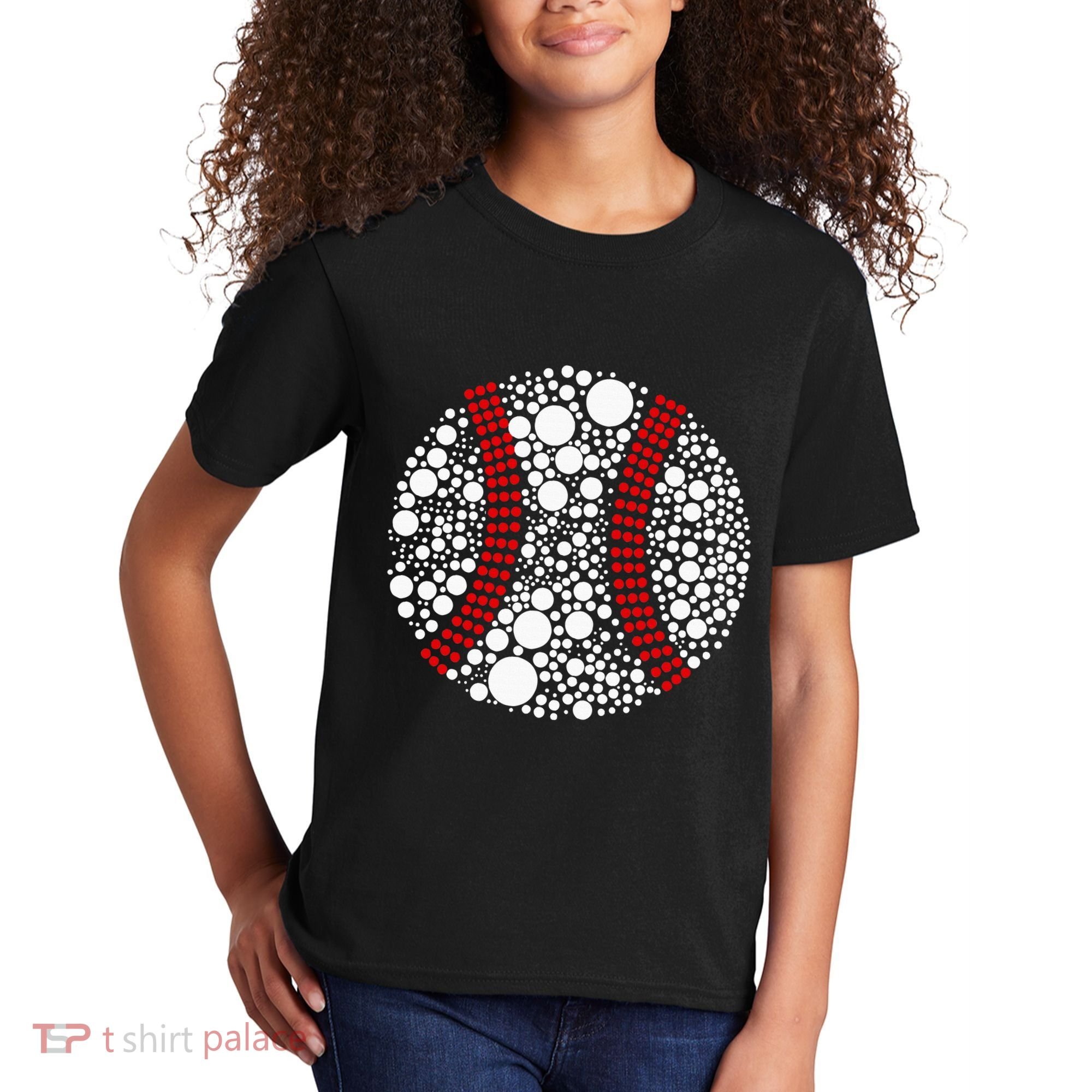 Dot Day Baseball Lover Dot Day Make Your Mark Dot Day Kids T-Shirt