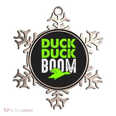 Duck Duck Boom Ornament
