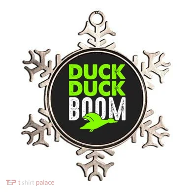 Duck Duck Boom Ornament