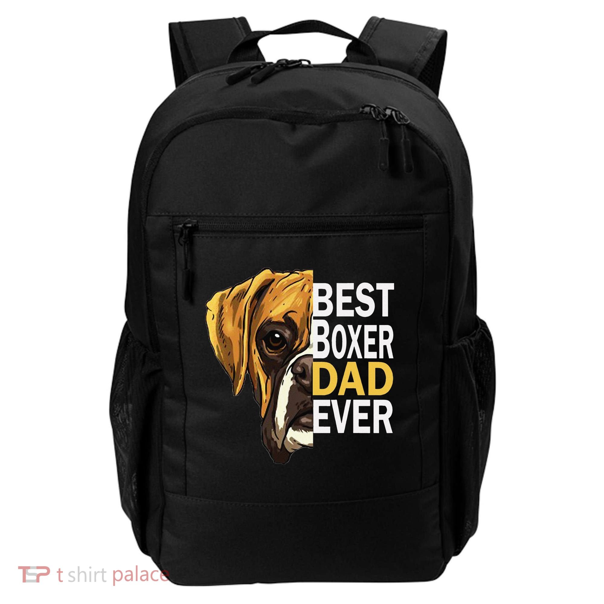 Dog dad, best dog dad ever, dog dad boxer dad Backpack