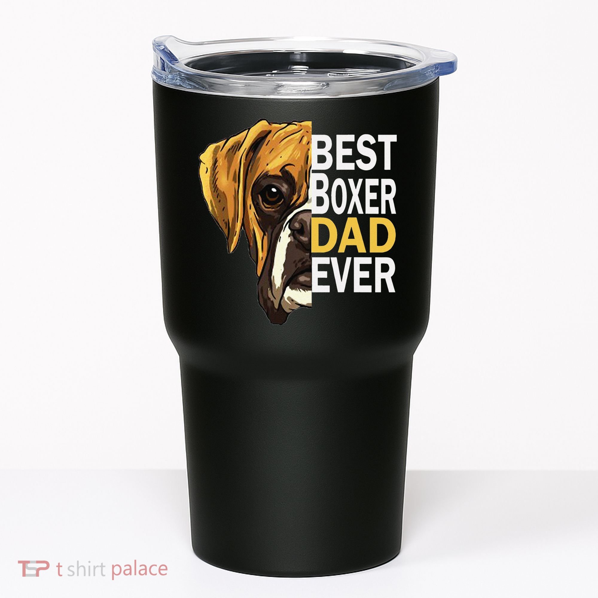 Dog dad, best dog dad ever, dog dad boxer dad Tumbler