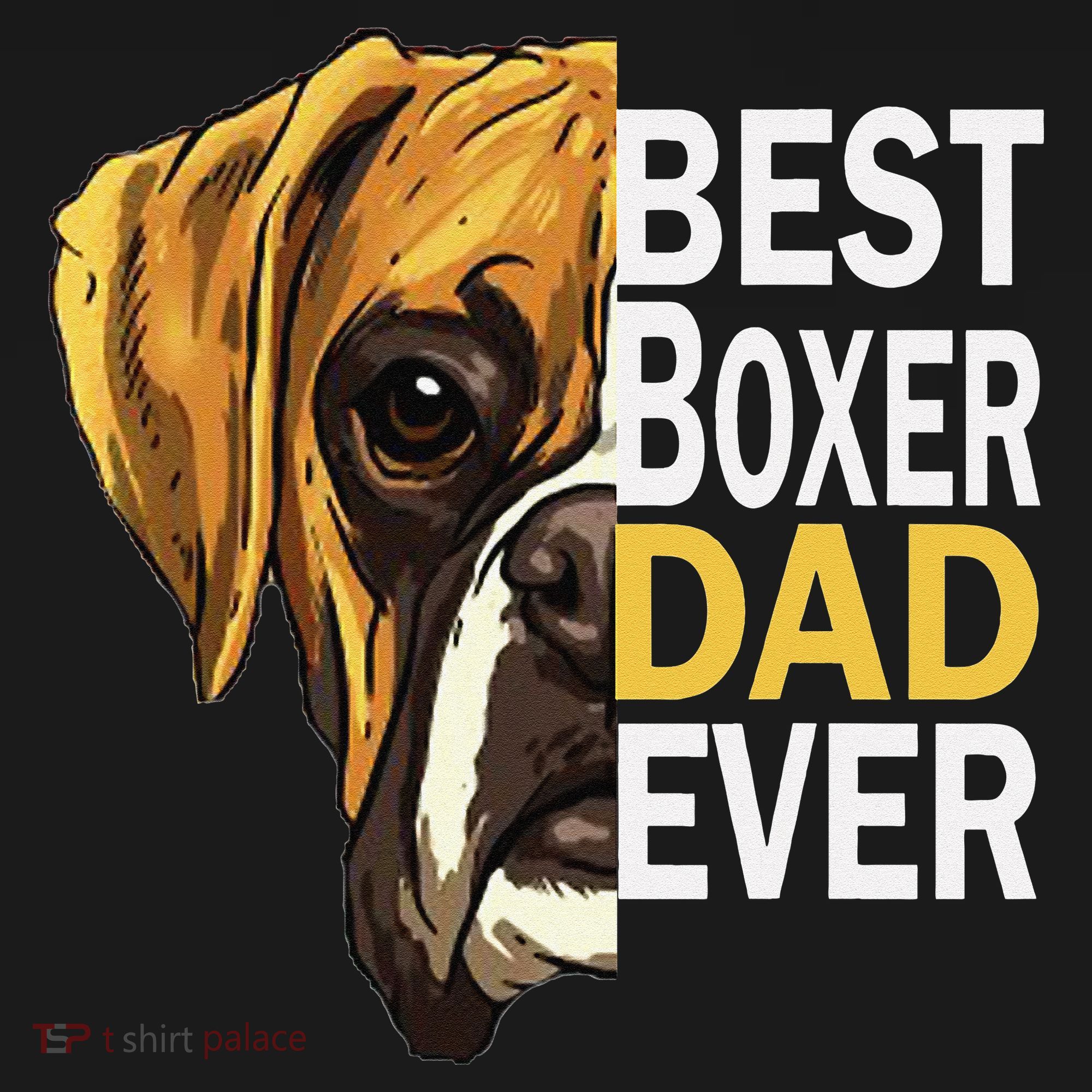 Dog dad, best dog dad ever, dog dad boxer dad Mousepad