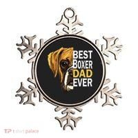Dog dad, best dog dad ever, dog dad boxer dad Ornament thumb 0