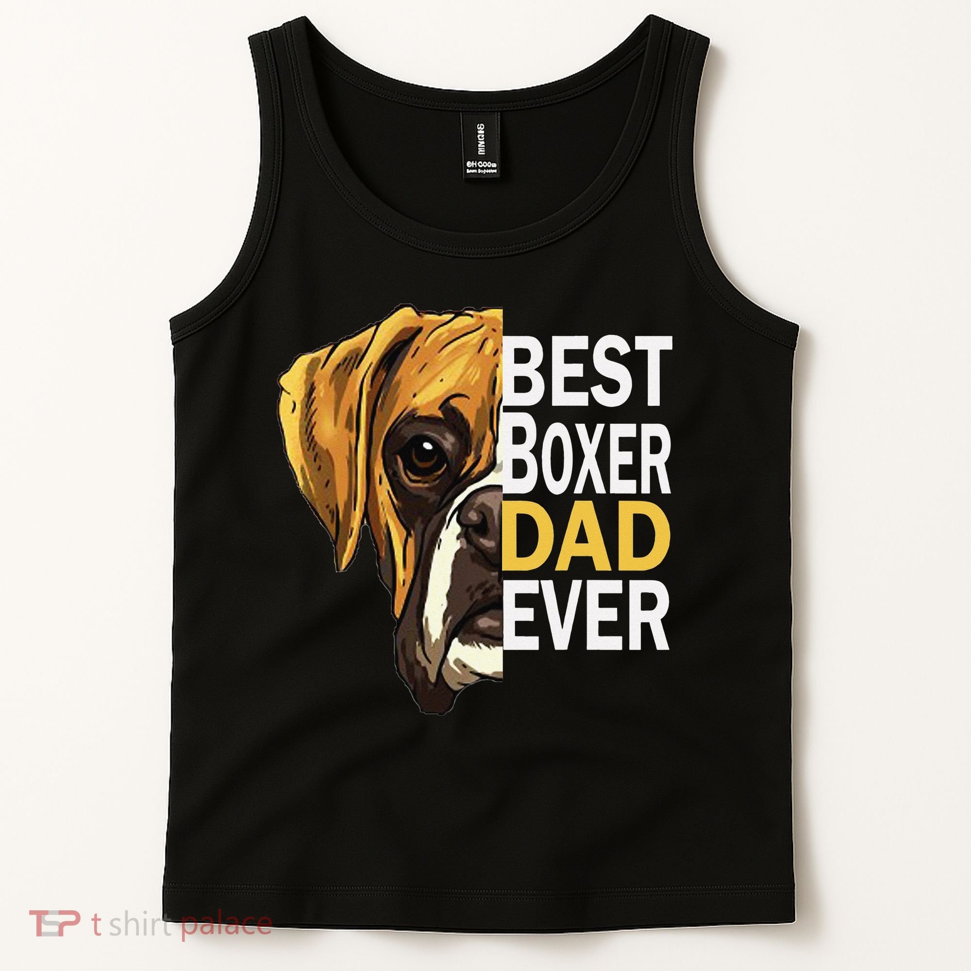 Dog dad, best dog dad ever, dog dad boxer dad Tank Top
