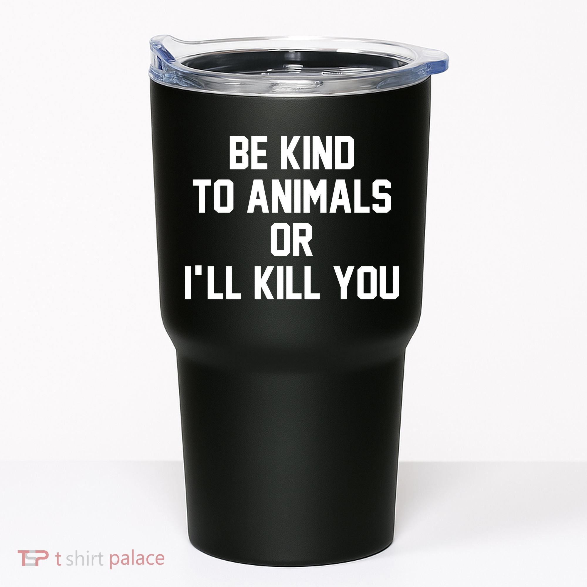 Doris Day Be Kind To Animals Tumbler