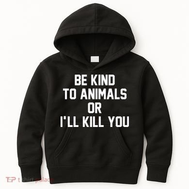 Doris Day Be Kind To Animals Kids Hoodie
