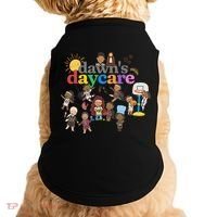 DawnS Daycare Basketball Cute Funny Doggie Tank thumb 0