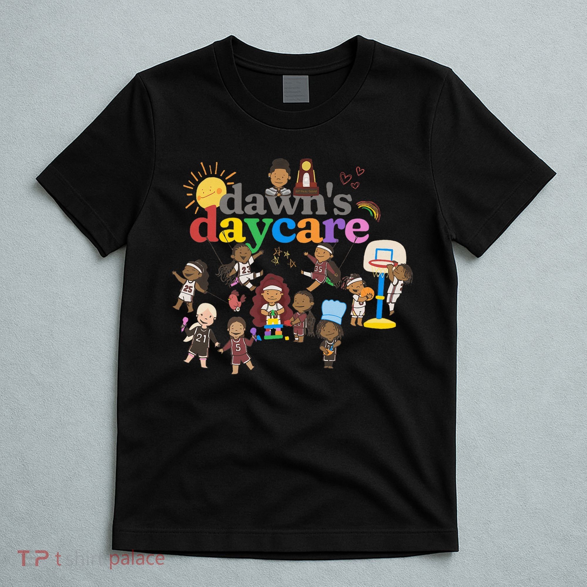 DawnS Daycare Basketball Cute Funny T-Shirt