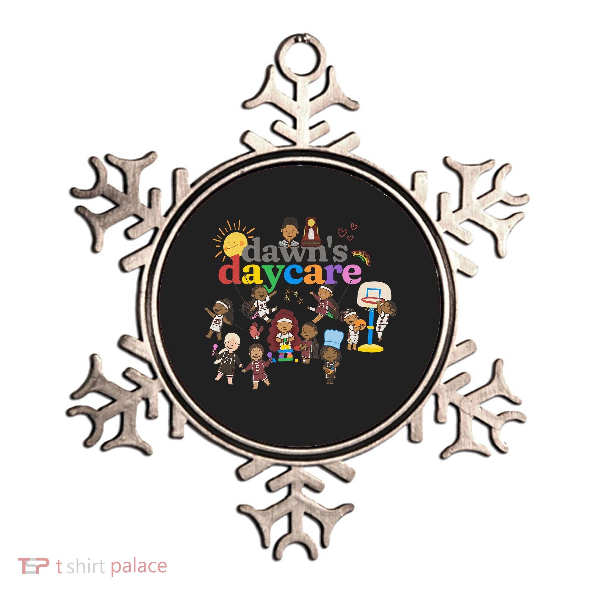 DawnS Daycare Basketball Cute Funny Ornament