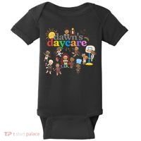 DawnS Daycare Basketball Cute Funny Baby Bodysuit thumb 0