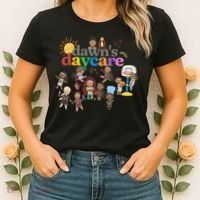 DawnS Daycare Basketball Cute Funny Women's T-Shirt thumb 2