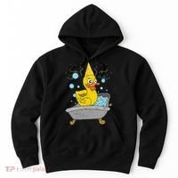 Duckling Duckie Bath Toy Ducky Rubber Duck Hoodie thumb 0
