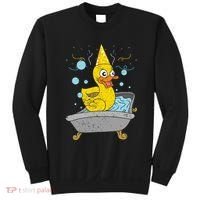 Duckling Duckie Bath Toy Ducky Rubber Duck Sweatshirt thumb 0