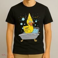 Duckling Duckie Bath Toy Ducky Rubber Duck T-Shirt thumb 3