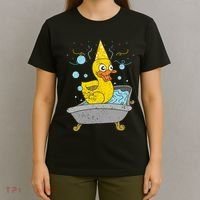 Duckling Duckie Bath Toy Ducky Rubber Duck T-Shirt thumb 4