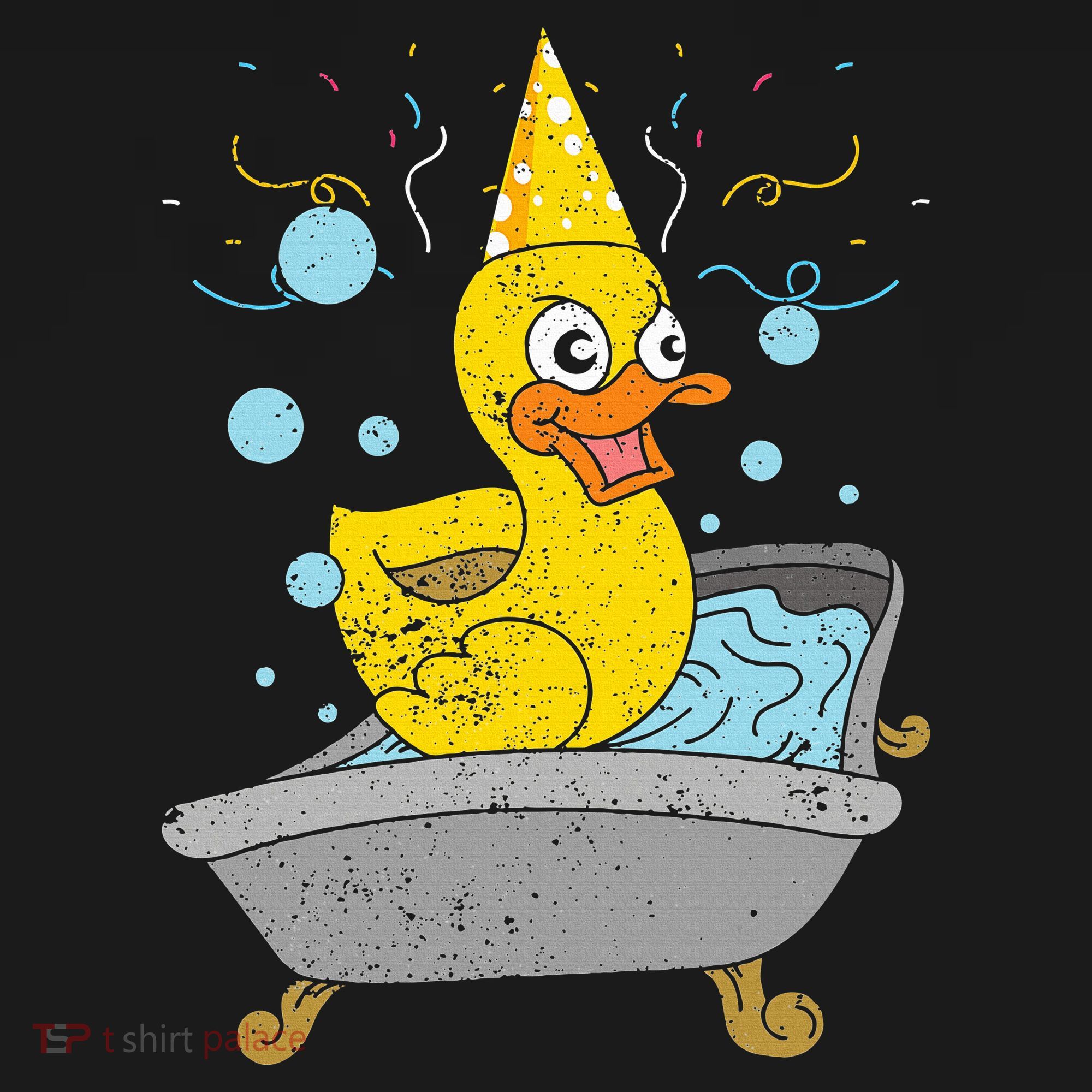 Duckling Duckie Bath Toy Ducky Rubber Duck Button