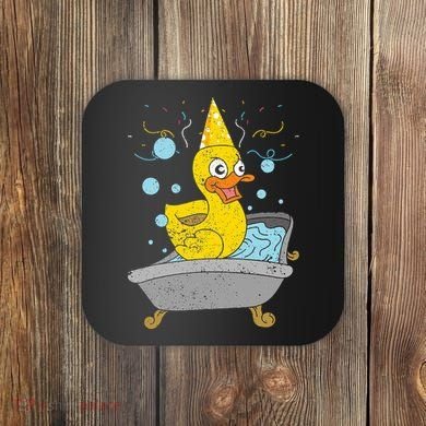 Duckling Duckie Bath Toy Ducky Rubber Duck Coaster