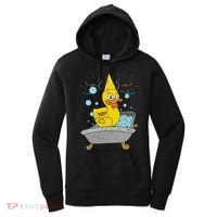 Duckling Duckie Bath Toy Ducky Rubber Duck Women's Hoodie thumb 0