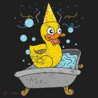 Duckling Duckie Bath Toy Ducky Rubber Duck Hat thumb 2