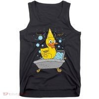 Duckling Duckie Bath Toy Ducky Rubber Duck Tank Top thumb 0